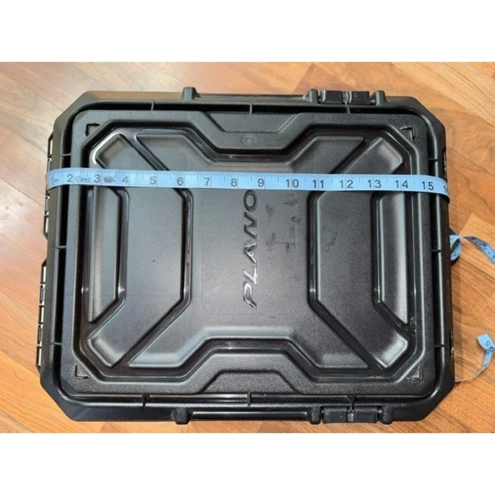 Plano 1071650 Tactical Ammo Crate Black Storage Box Tote Travel